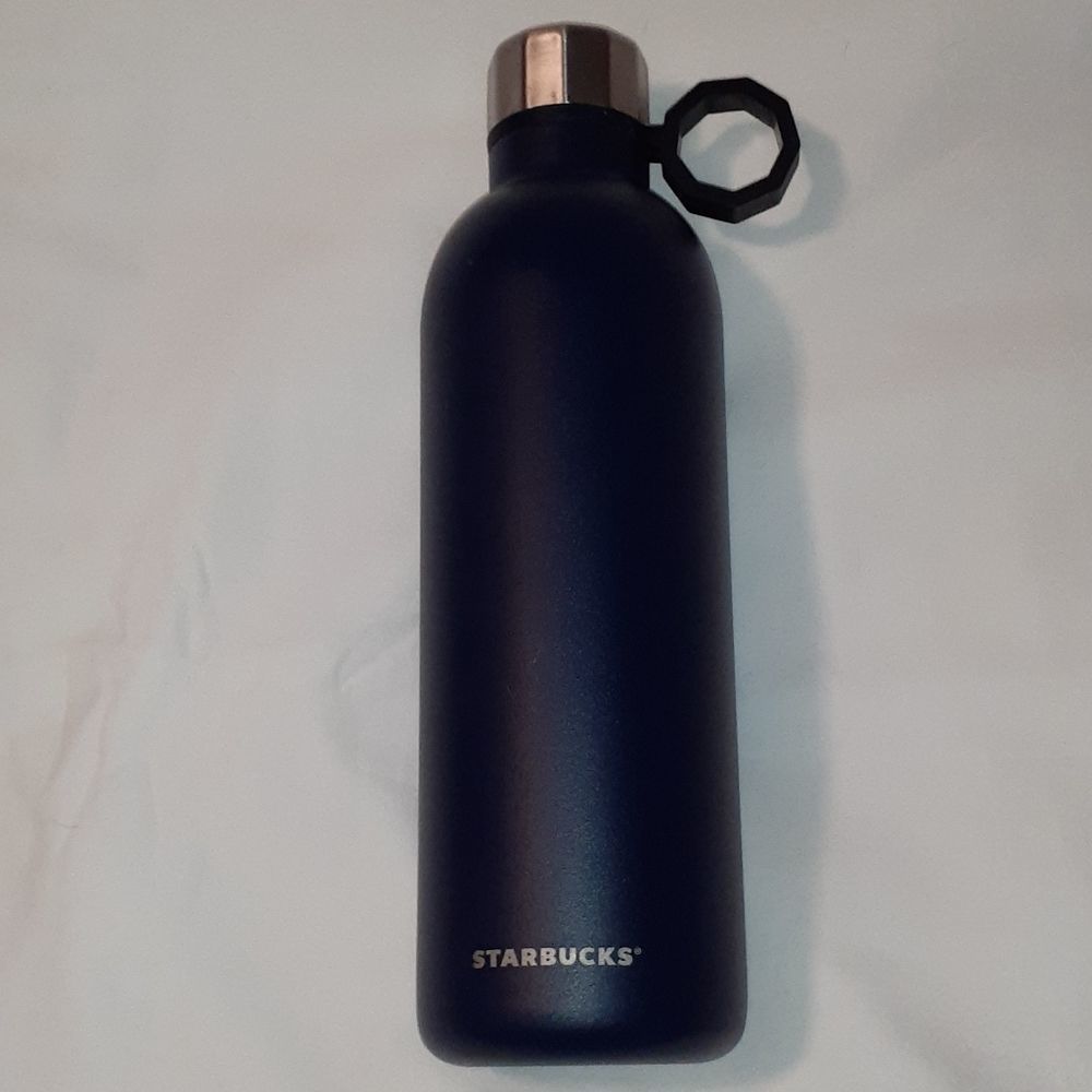 Starbucks Navy Stainless‎ Steel Water Bottle, 20 Oz